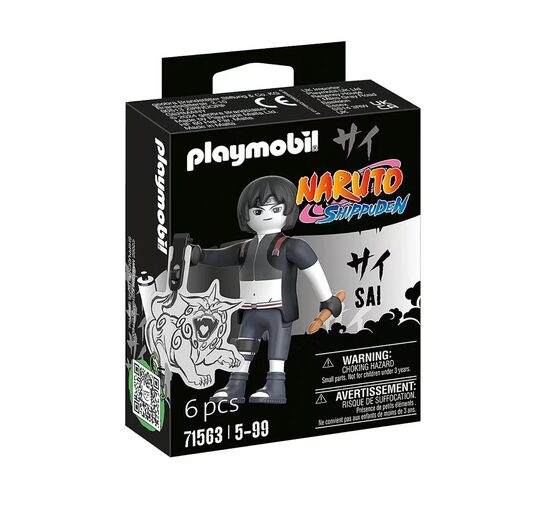 Playmobil lego constructor figure Naruto Shippuden Sai 71563, 6 pcs